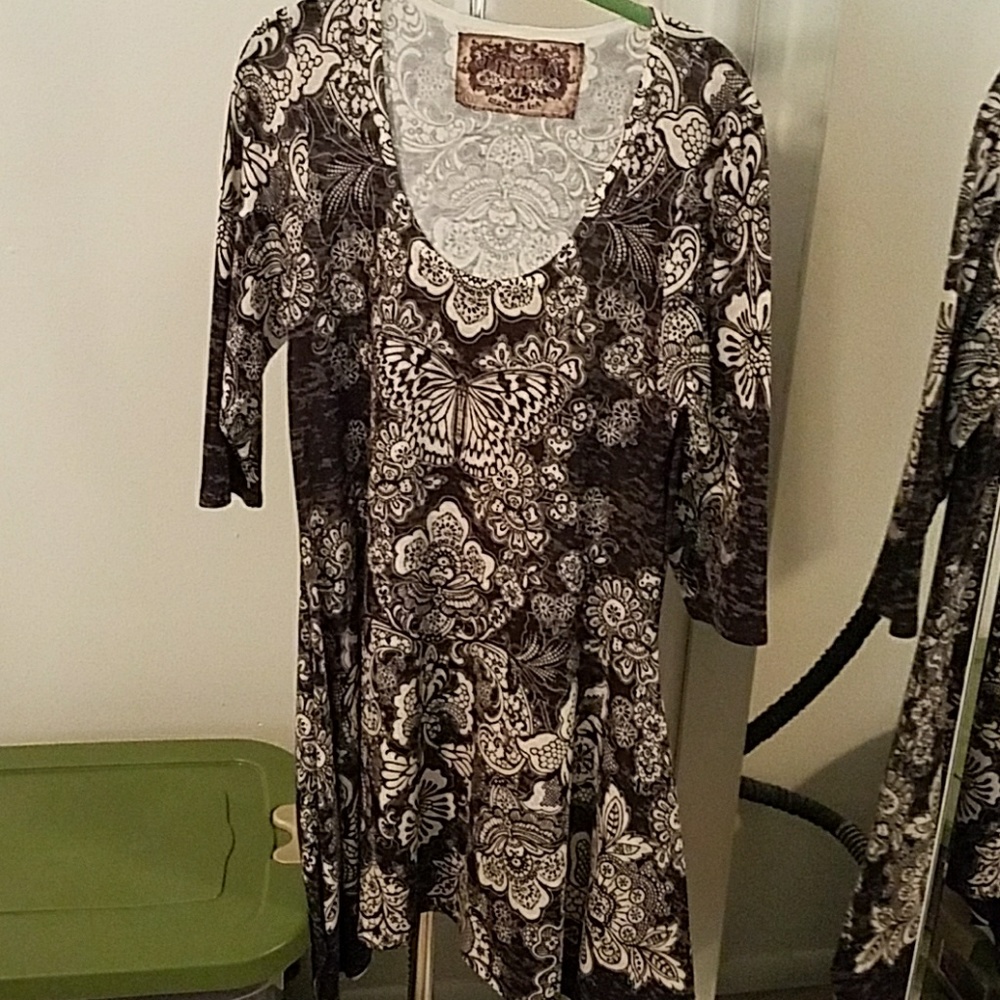 New Amma made in LA, long tunic top